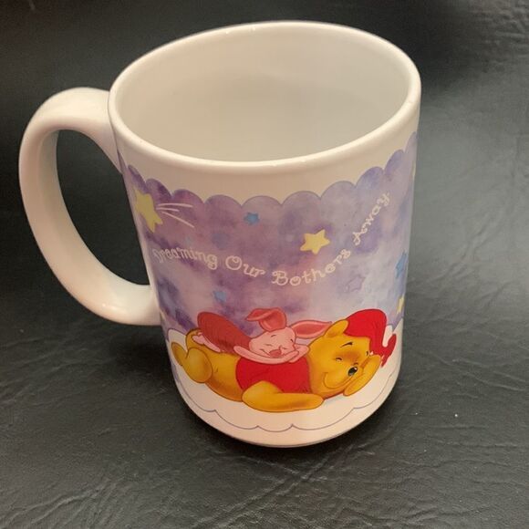 Disney Winnie The Pooh Tigger Dreaming Bothers Away All Bounced Out 16 Oz Mug - Picture 2 of 7